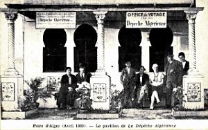 Alger - Foire - Pavilllon de la Depeche Algerienne -  1933